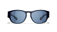 Chanel - Rectangle Non Polarized Sunglasses 5455qb - 164380