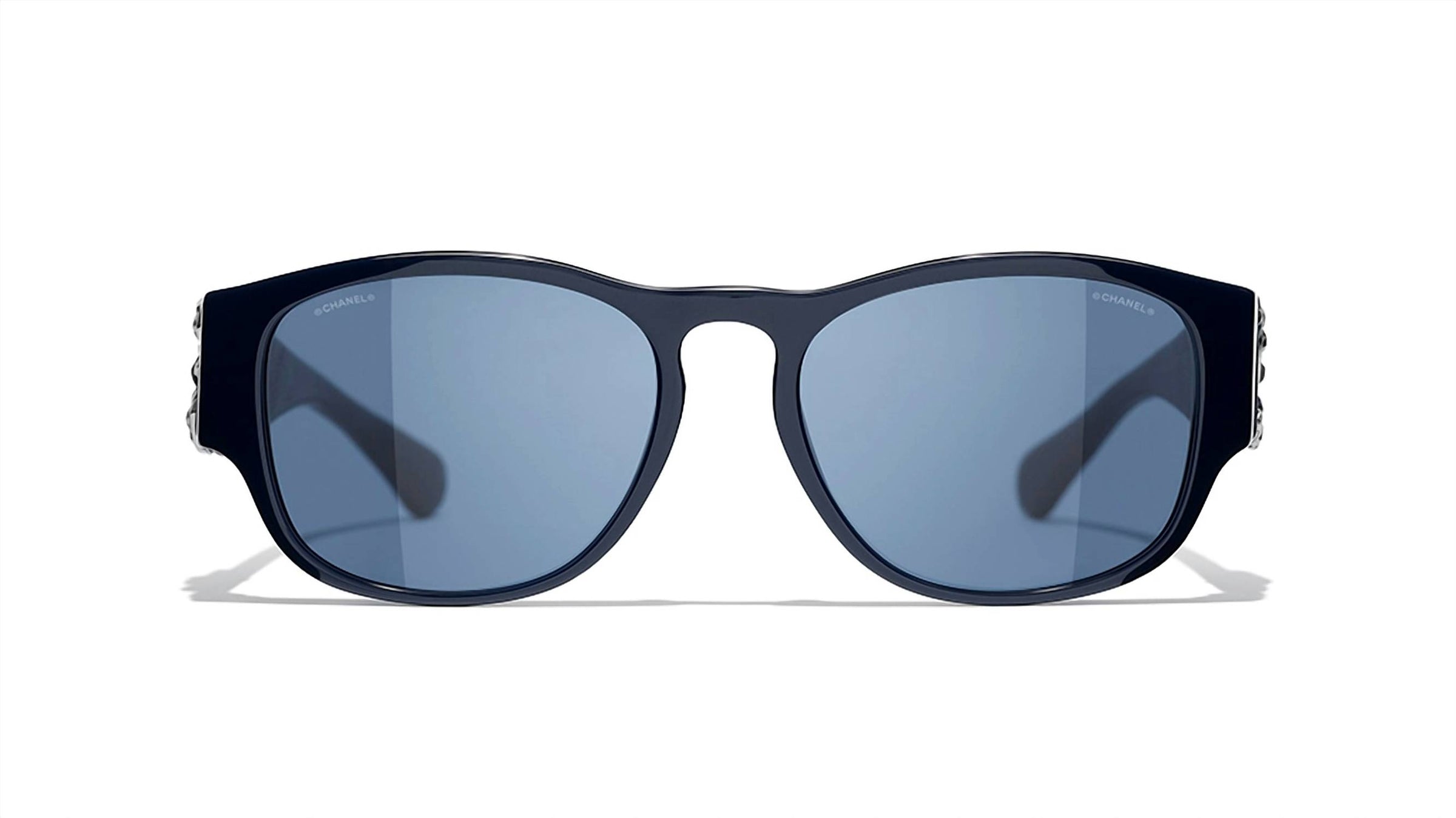 Chanel - Rectangle Non Polarized Sunglasses 5455qb - 164380