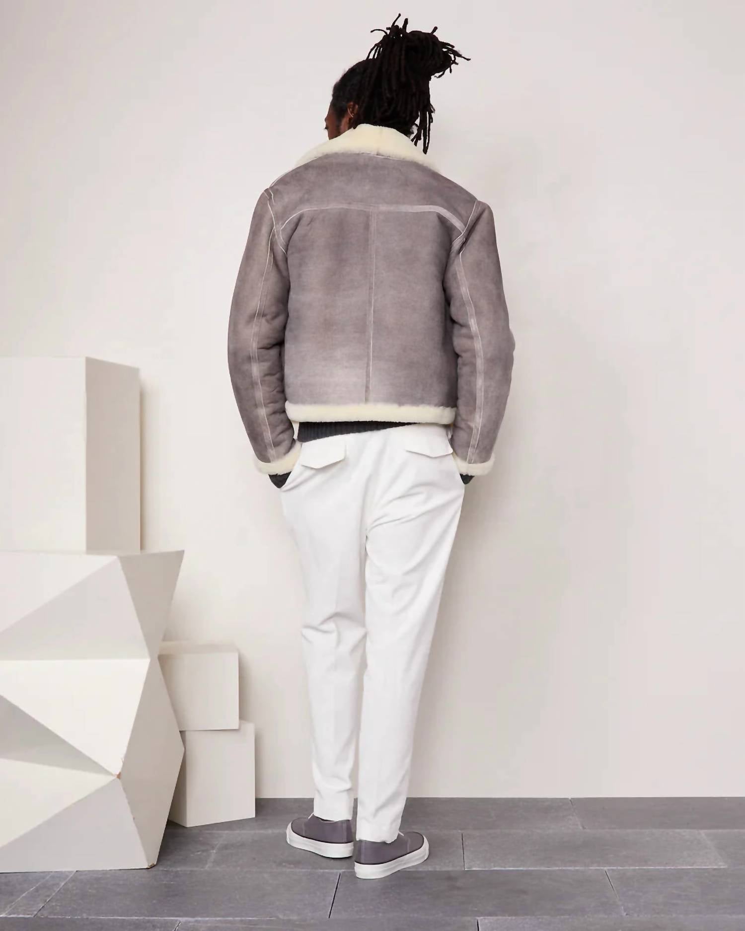 Officine Générale - Isaac French Shearling Jacket