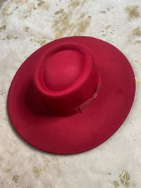 Little Secret Of Mine - Women's Fedora Hat With Wide Brim