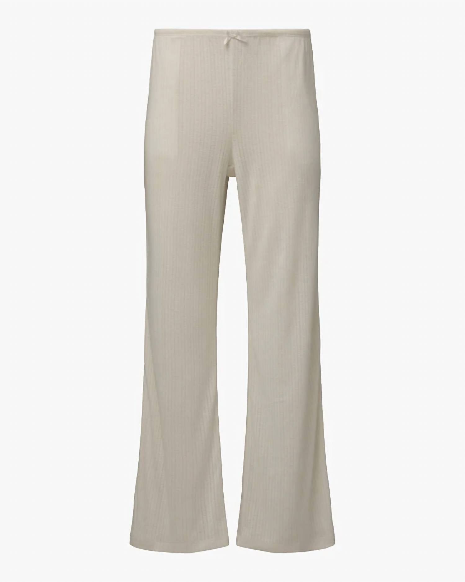 We Wore What - Pull-on Pointelle Pajama Pants