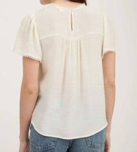Blu Pepper - The Saffron Lace Top