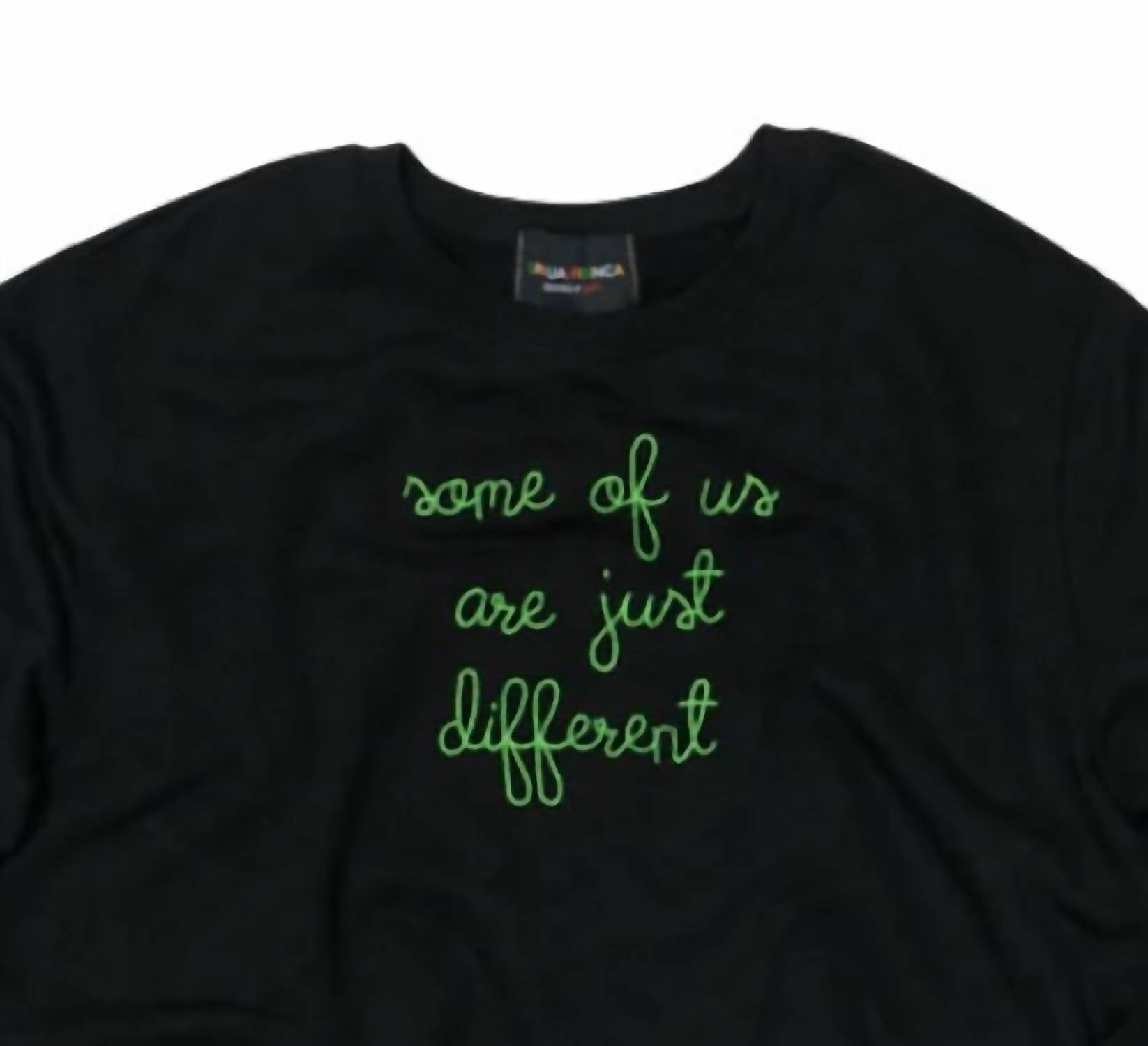 Lingua Franca - Women's Some Of Us Are Just Different Crewneck Sweatshirt