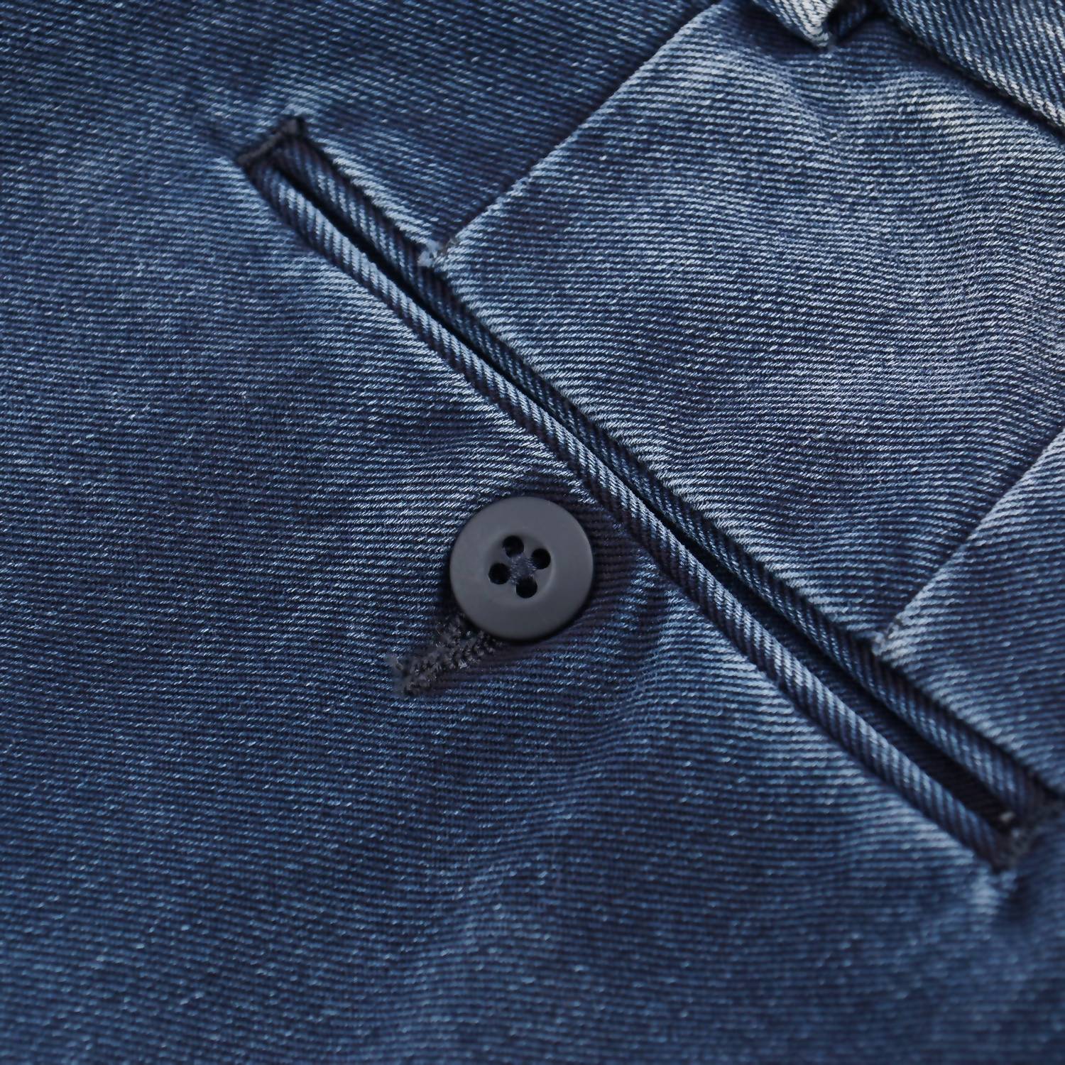 Luigi Borrelli Napoli - Men's Slim-fit Denim Chinos