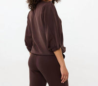 Esqualo - Twisted Sleeve Modal Sweater