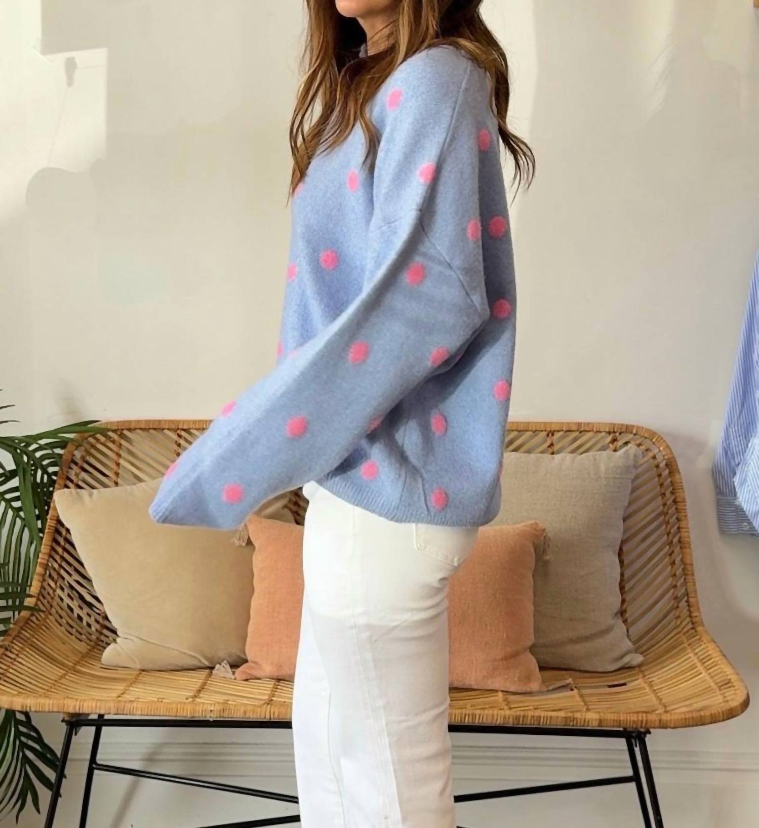 Le Lis - Kerri Polka Dot Cardigan