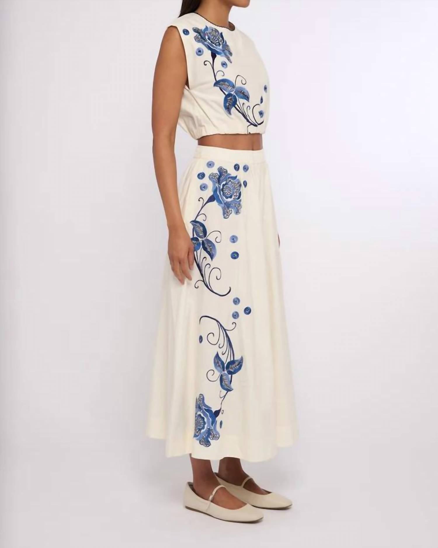 Love The Label - Porto Maxi Skirt