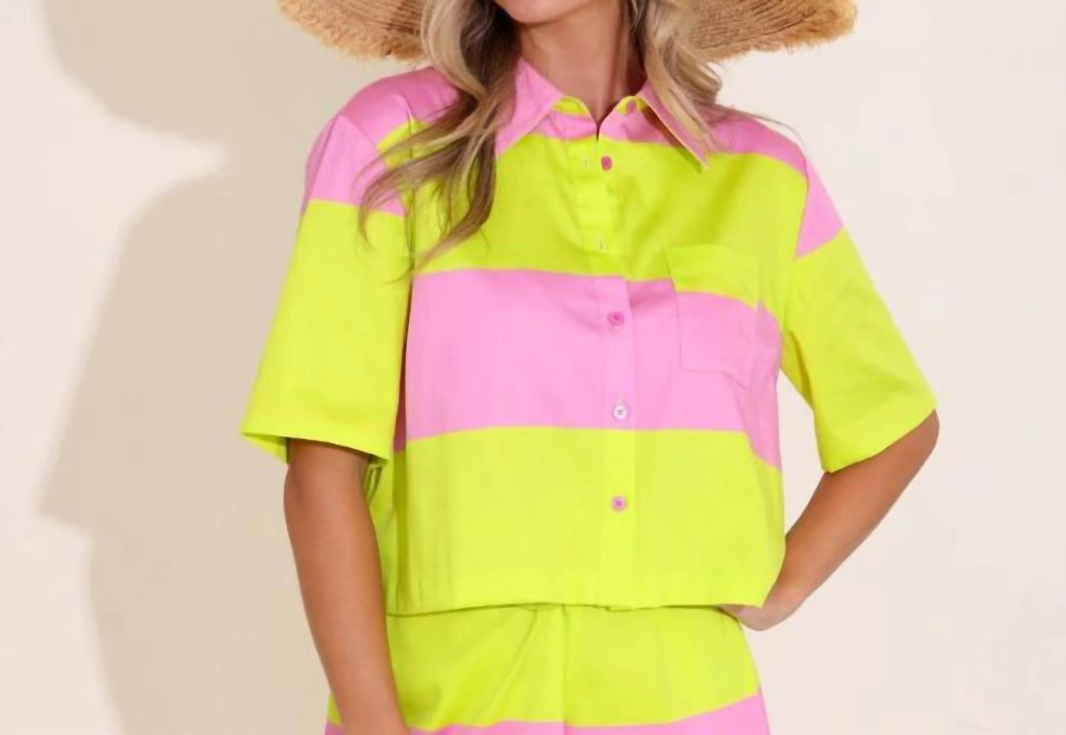 Alden Adair - Cabana Stripe Top