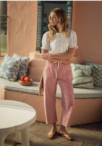 Jodifl - Peter Pan Collared Button Down Top