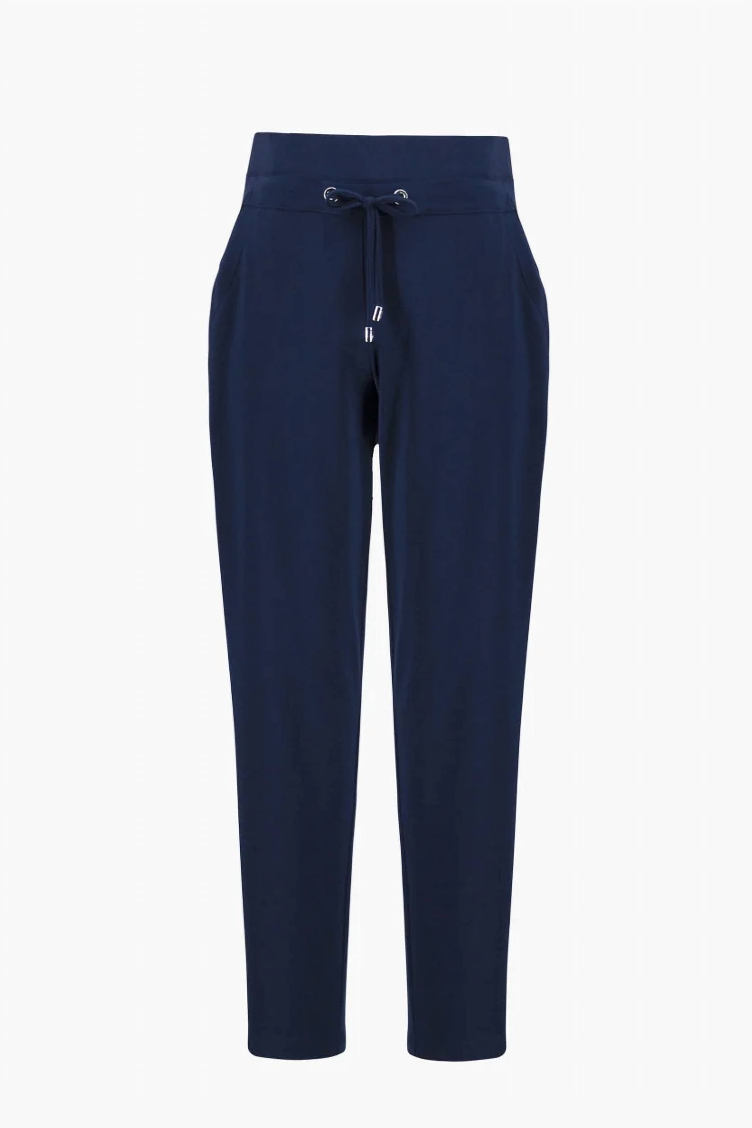 Joseph Ribkoff - Silky Knit Pull-on Jogger Pants With Drawstring