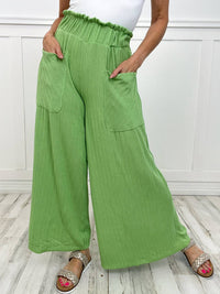 Bucketlist - Wide Legs High Waist Maxi Pants