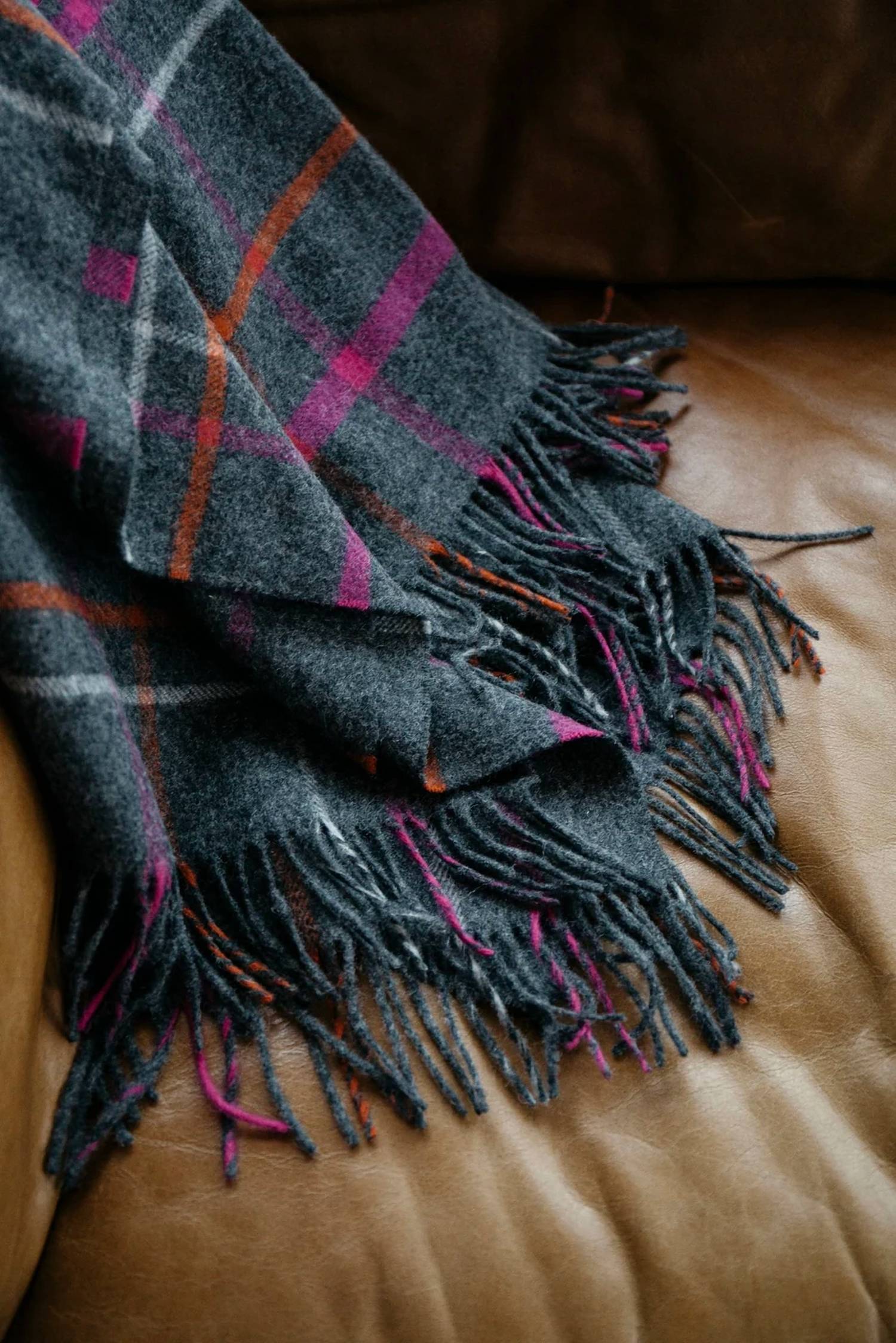 Evangeline - Merino Lambswool Throw - 54"x72"