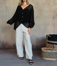 Cobblestone Living - Milani Silk Top