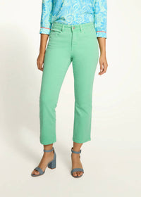 FDJ Olivia Bootcut Crop Jeans in patina - women's jeans