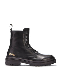 On This Day - Men's Laceless Leather Combat Boots