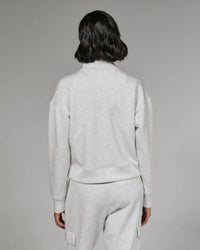 7Diamonds - Rev Crop Quarter-zip Sweatshirt