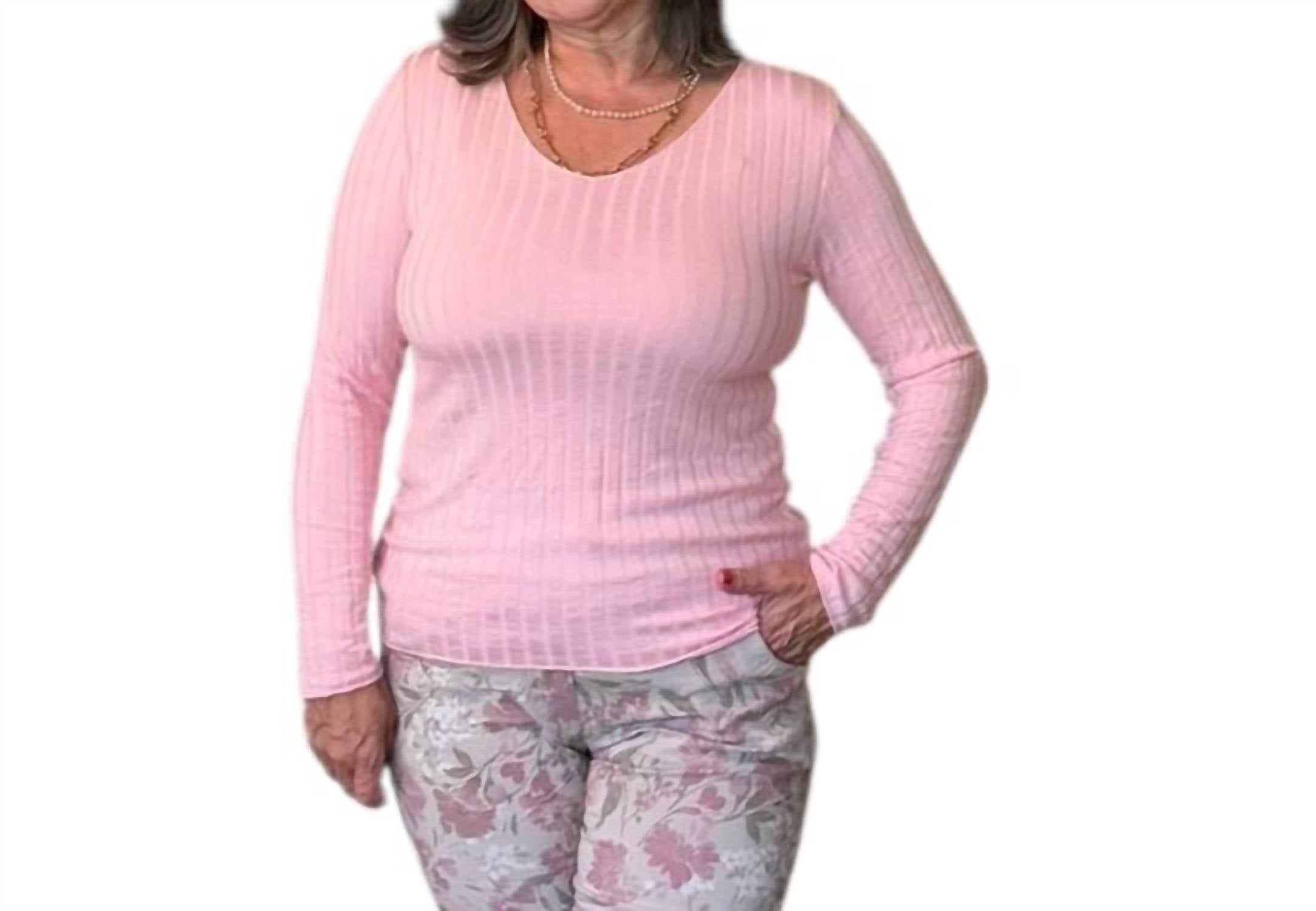 Made In Italy - Ultra Soft Everyday Rib Knit Top
