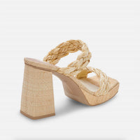 Dolce Vita - Women's Strap Raffia Heels