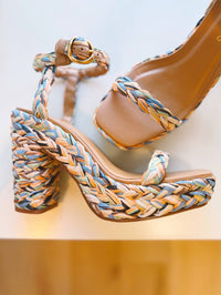 Carrano - Women's Ibiza Raffia Platform Sandals