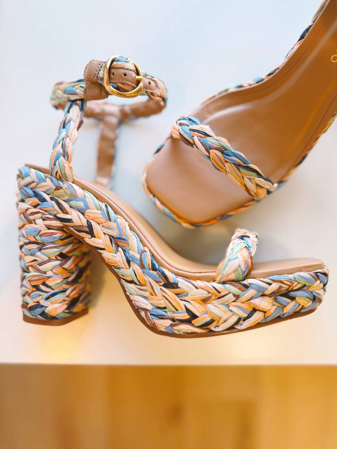 Carrano - Women's Ibiza Raffia Platform Sandals
