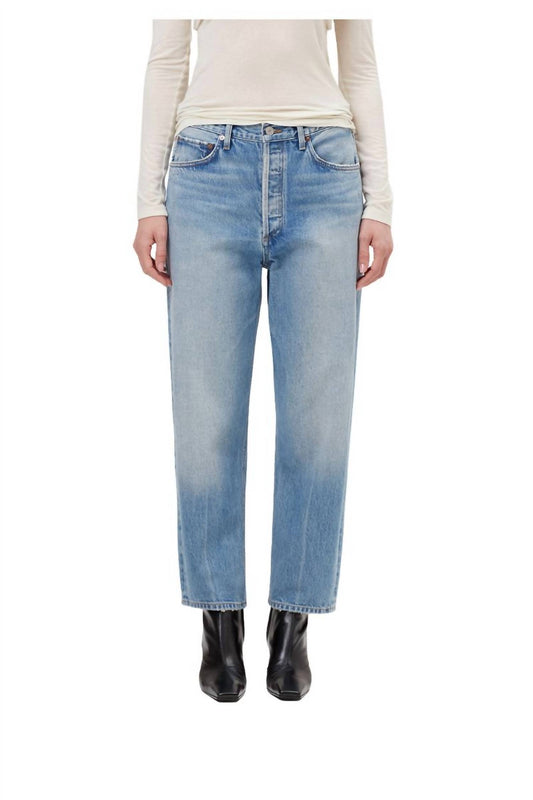 Agolde - Crop Loose Straight Jeans