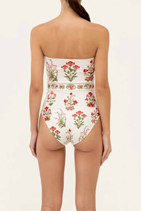 Agua By Agua Bendita - Ilusion Strapless One-piece Swimsuit