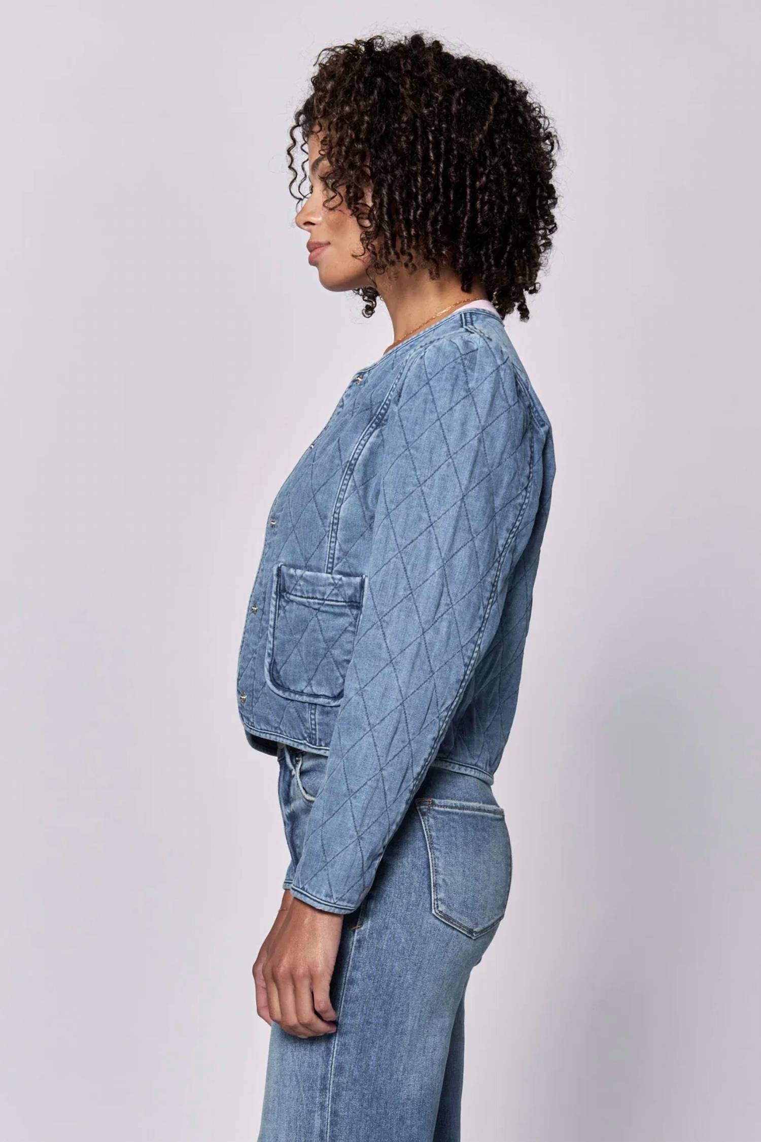 Dear John Denim - Kit Quilted Denim Jacket