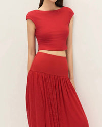 Elodie - Darya Knit Crop Top