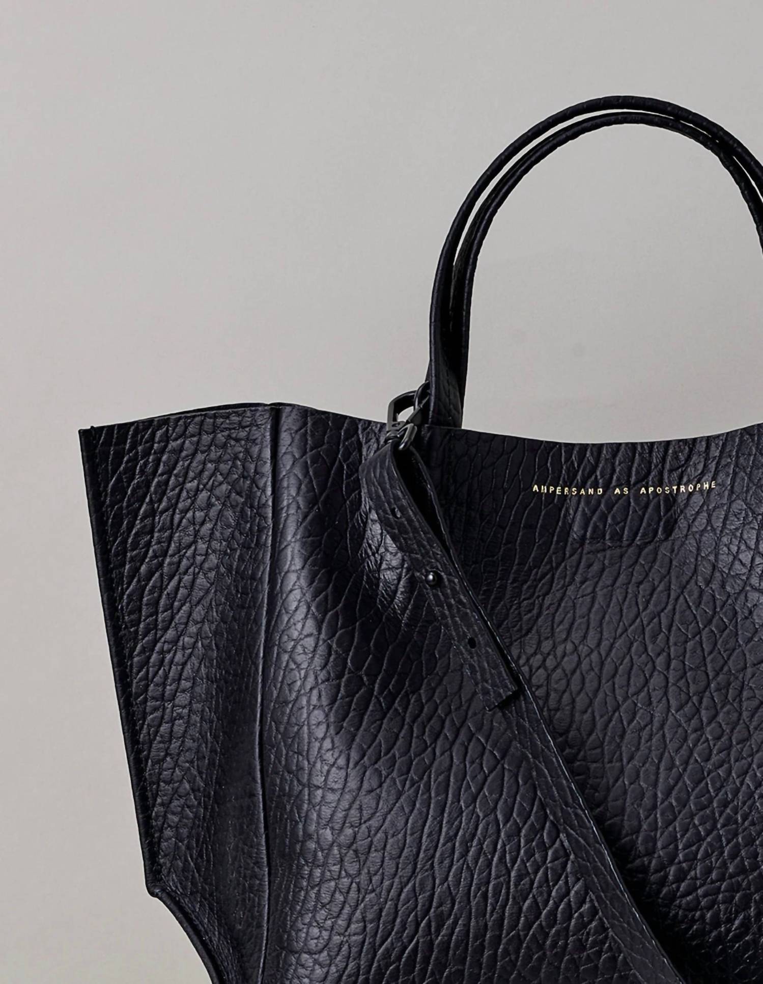 Ampersand As Apostrophe - Women's Half Tote Bag
