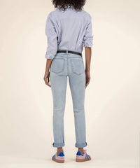 KUT FROM THE KLOTH Catherine Boyfriend Jean in clear - women's jeans - alternate view