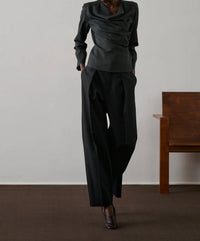 soeur The Fidele Blouse in black - women's blouse