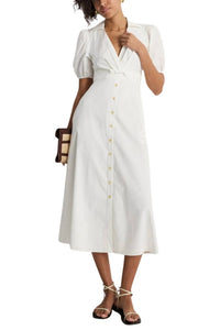 Hutch - Women's Laurel Button Down Skirt Midi Dress