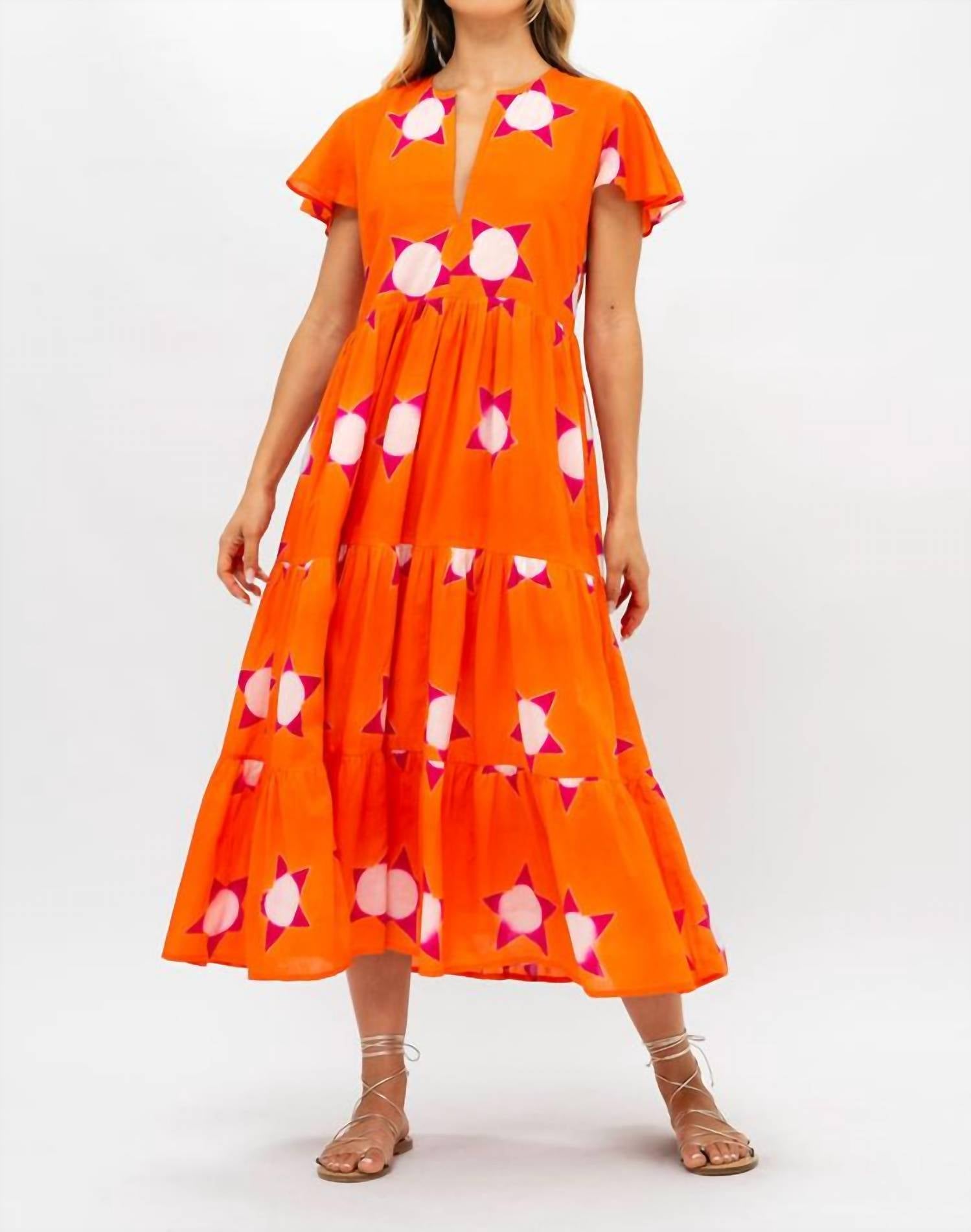 Oliphant - V-neck Maxi Dress