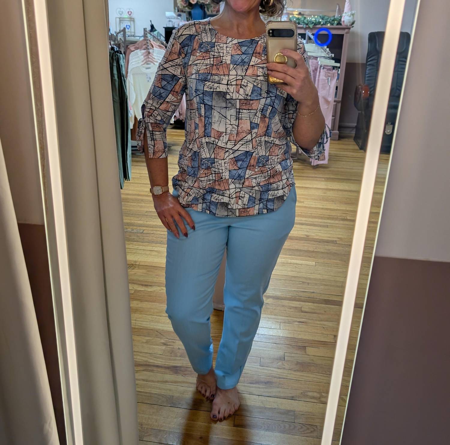 N Touch - Women's Three Quarter Long Sleeve Tee