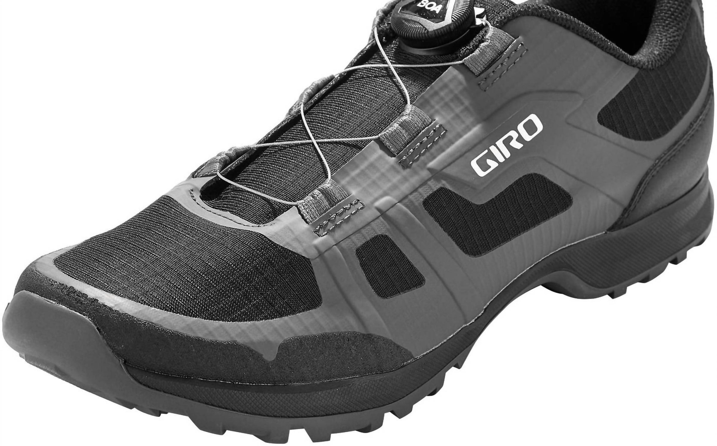 Giro Men's Gauge Boa Cycling Shoes in gray black - men's shoe