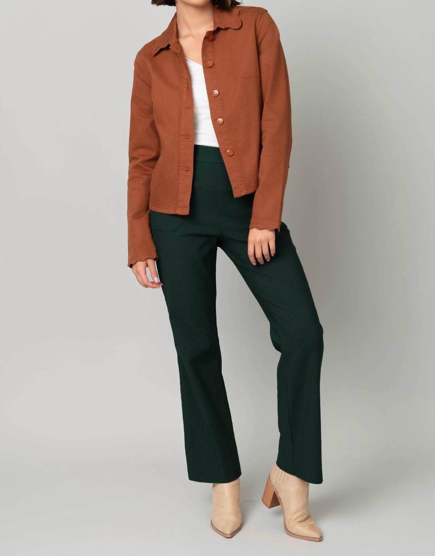 Pine Apparel Spin Me Around Jacket in copper - women's jacket