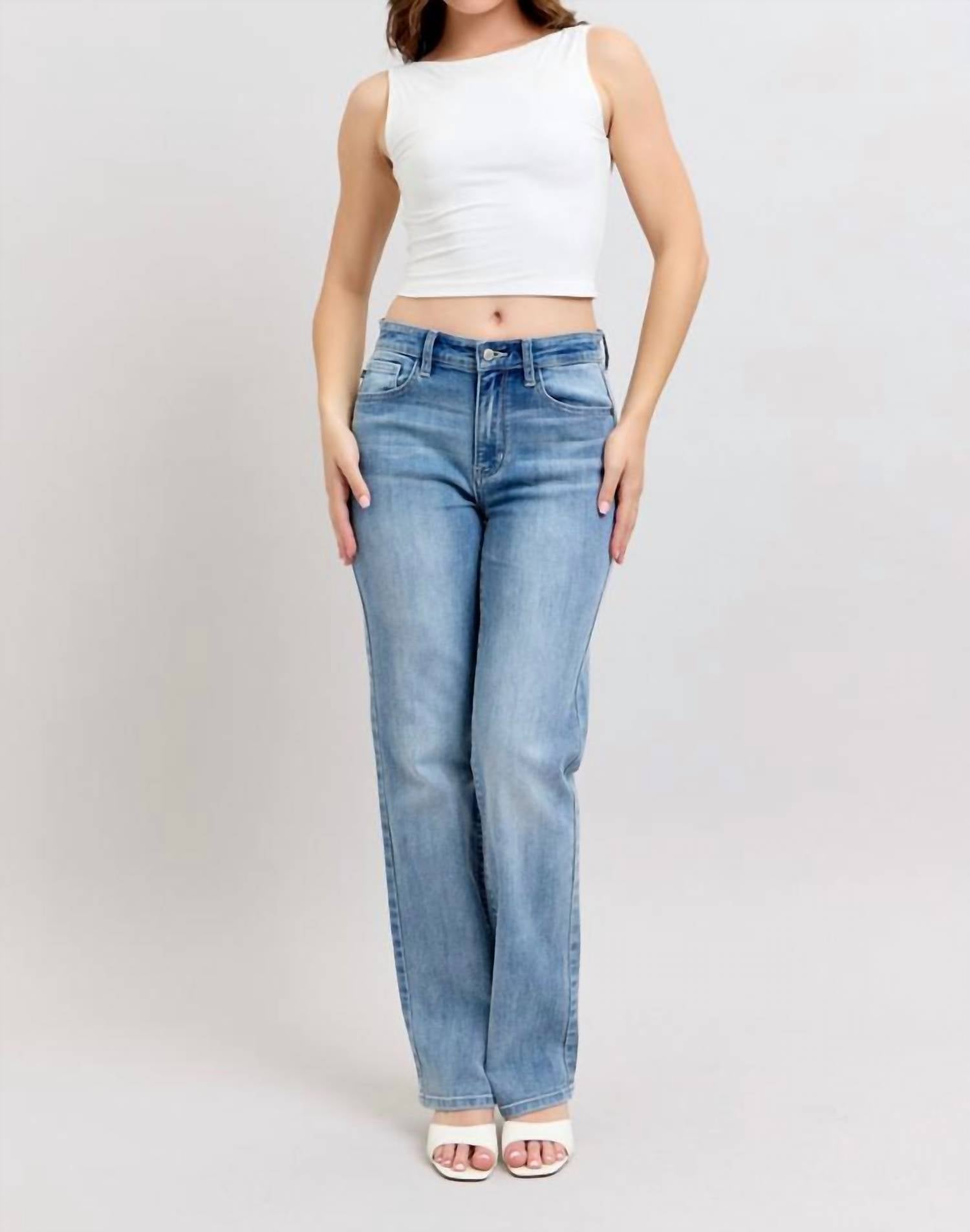 Judy Blue - High Rise Dad Jeans
