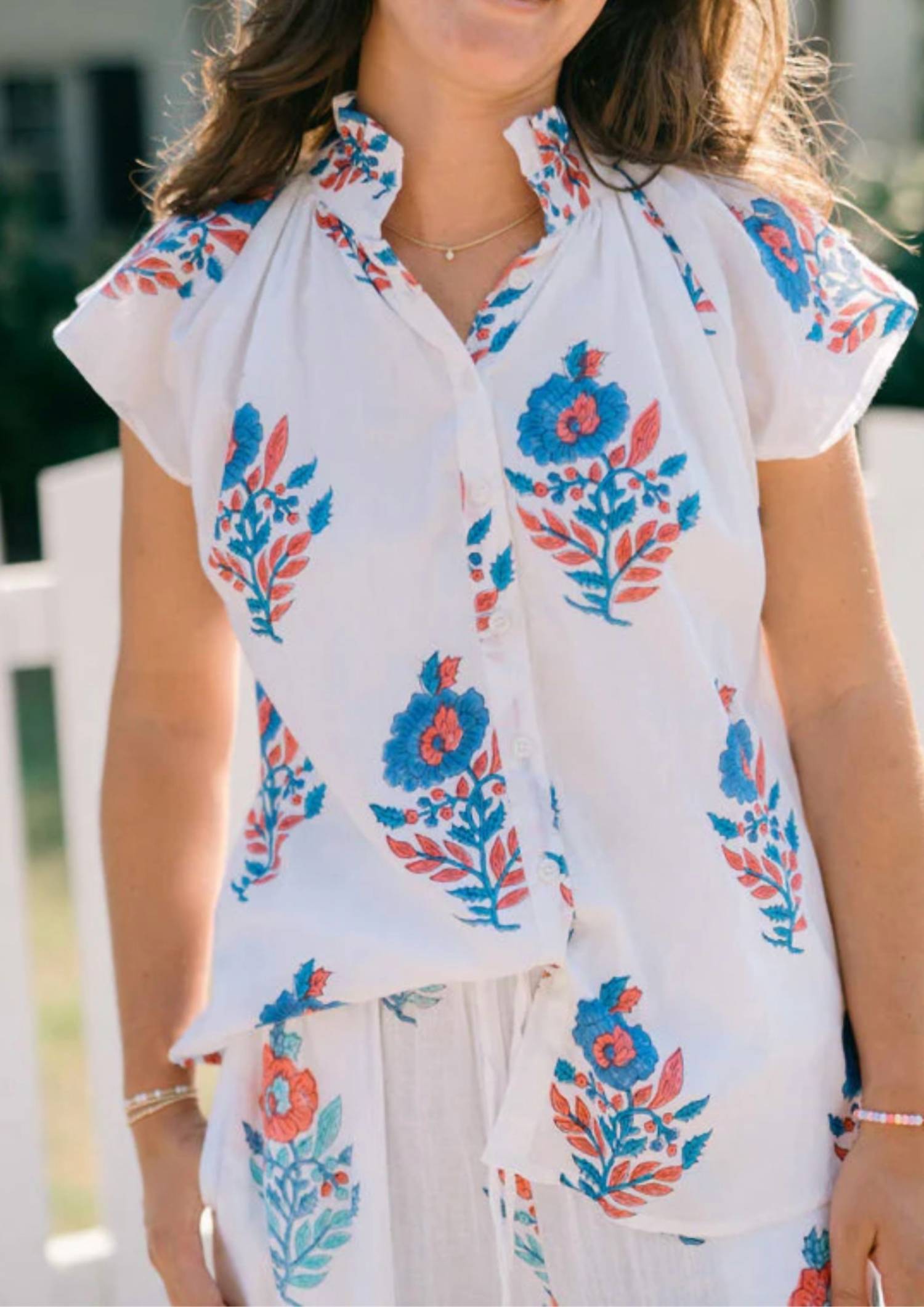 Victoria Dunn - Bays Relaxed Blouse