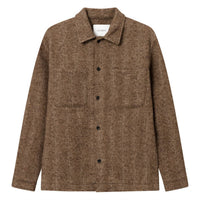 Les Deux - Milian Herringbone Overshirt -plus