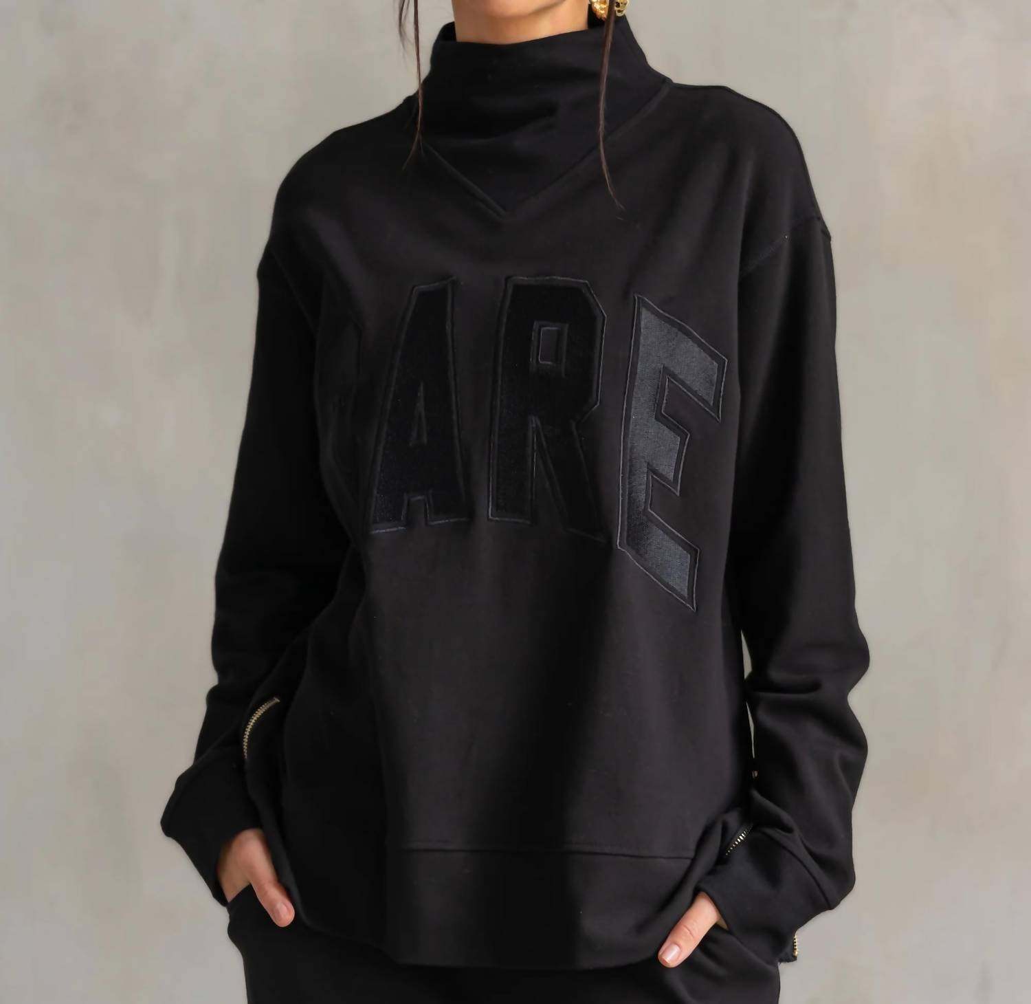 Care Tucker - Bella Interlock Mock Neck Top