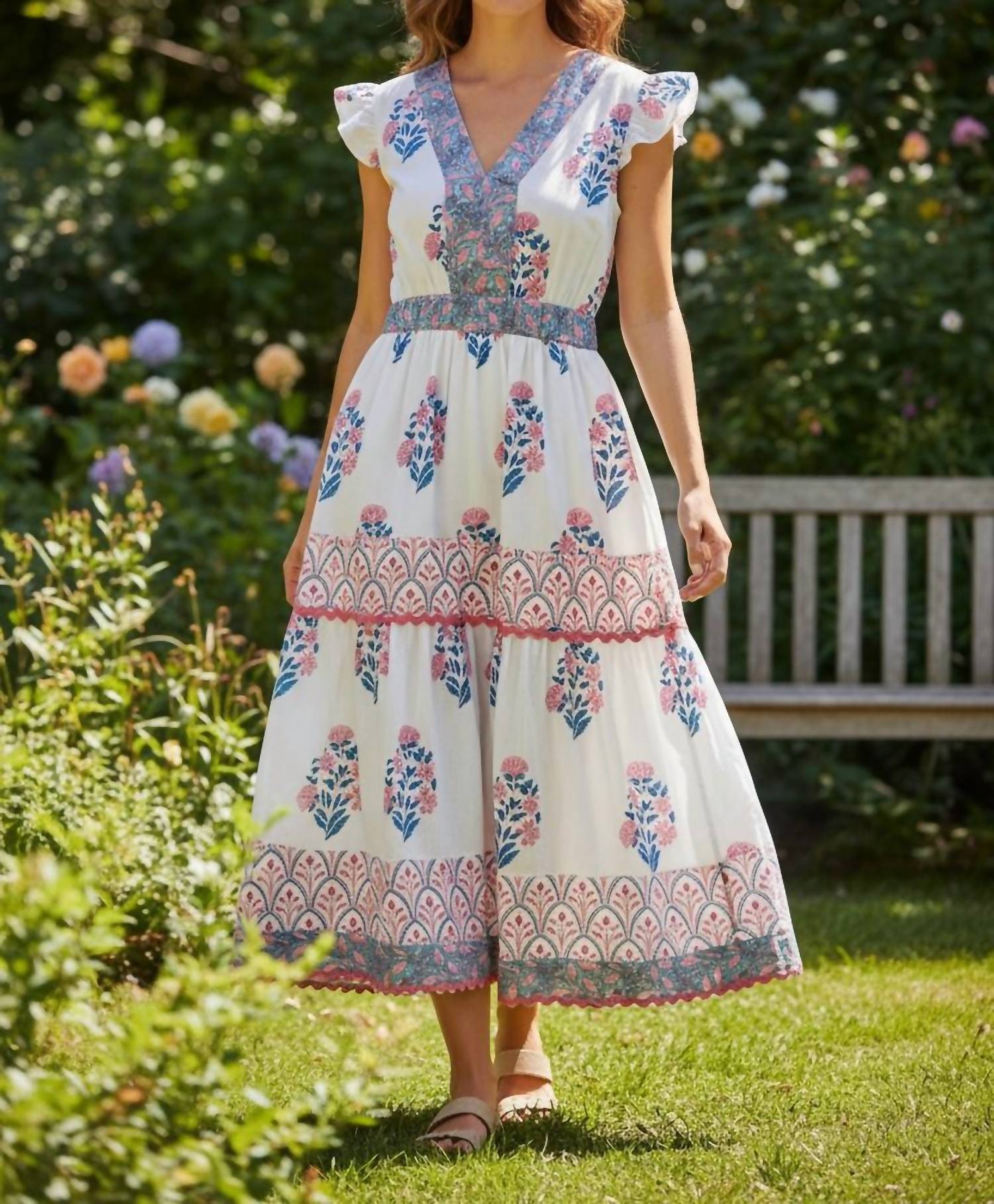 Victoria Dunn - Hallie Midi Dress