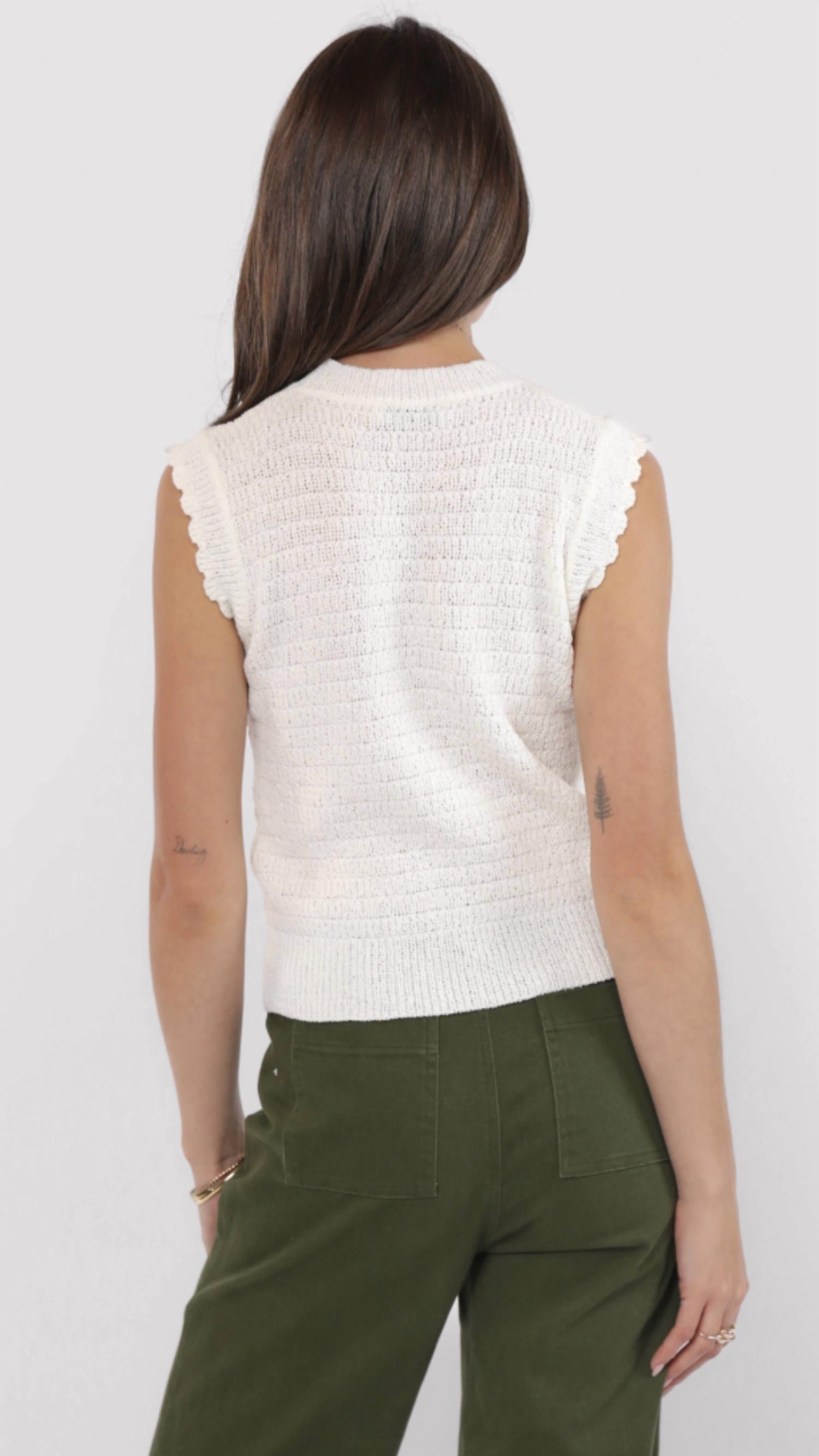 Sadie & Sage - Sweater Vest Tank