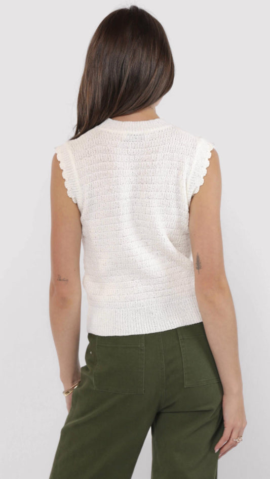 Sadie & Sage - Sweater Vest Tank