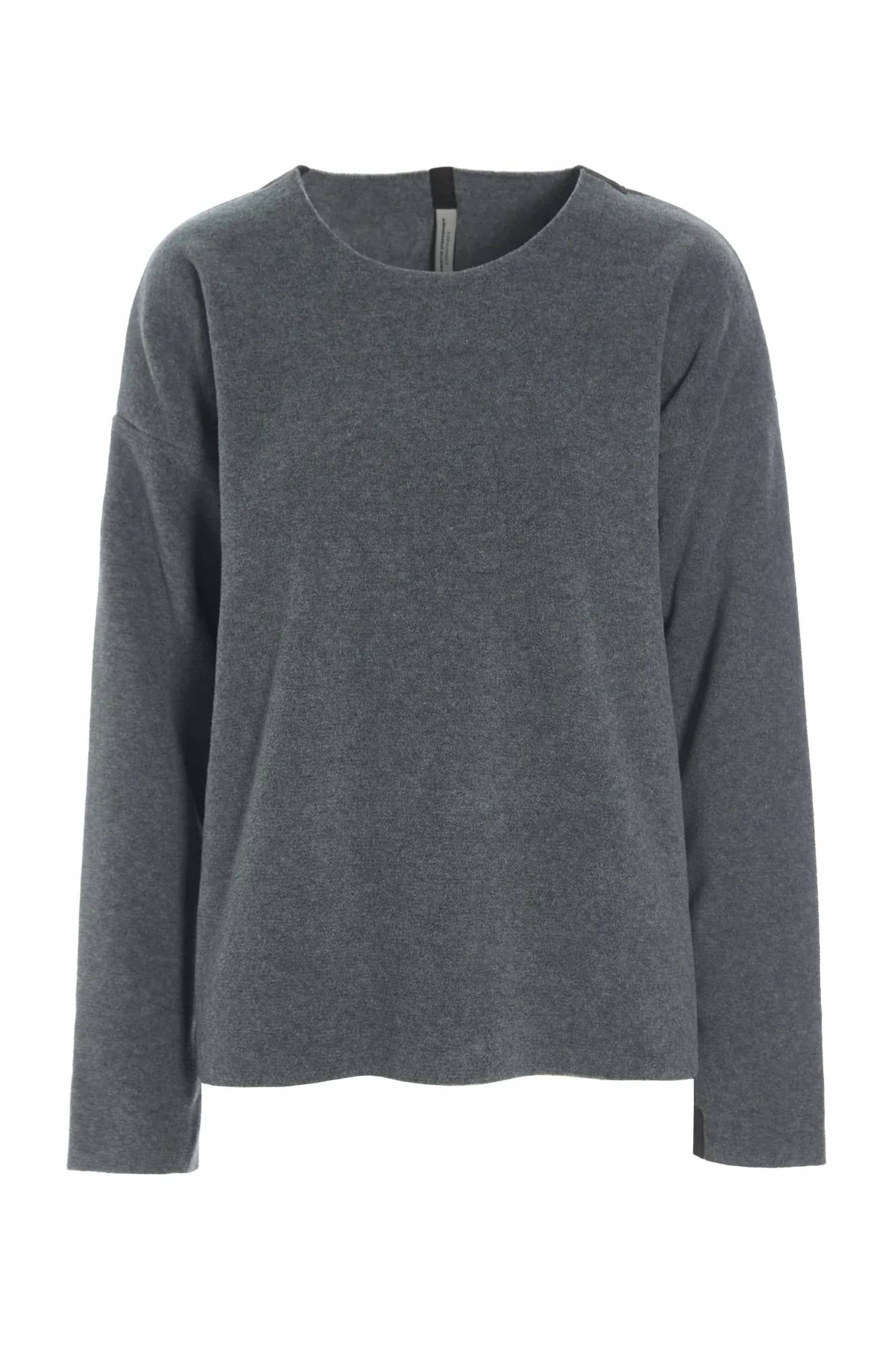 Henriette Steffensen - Blouse Round Neck Grey