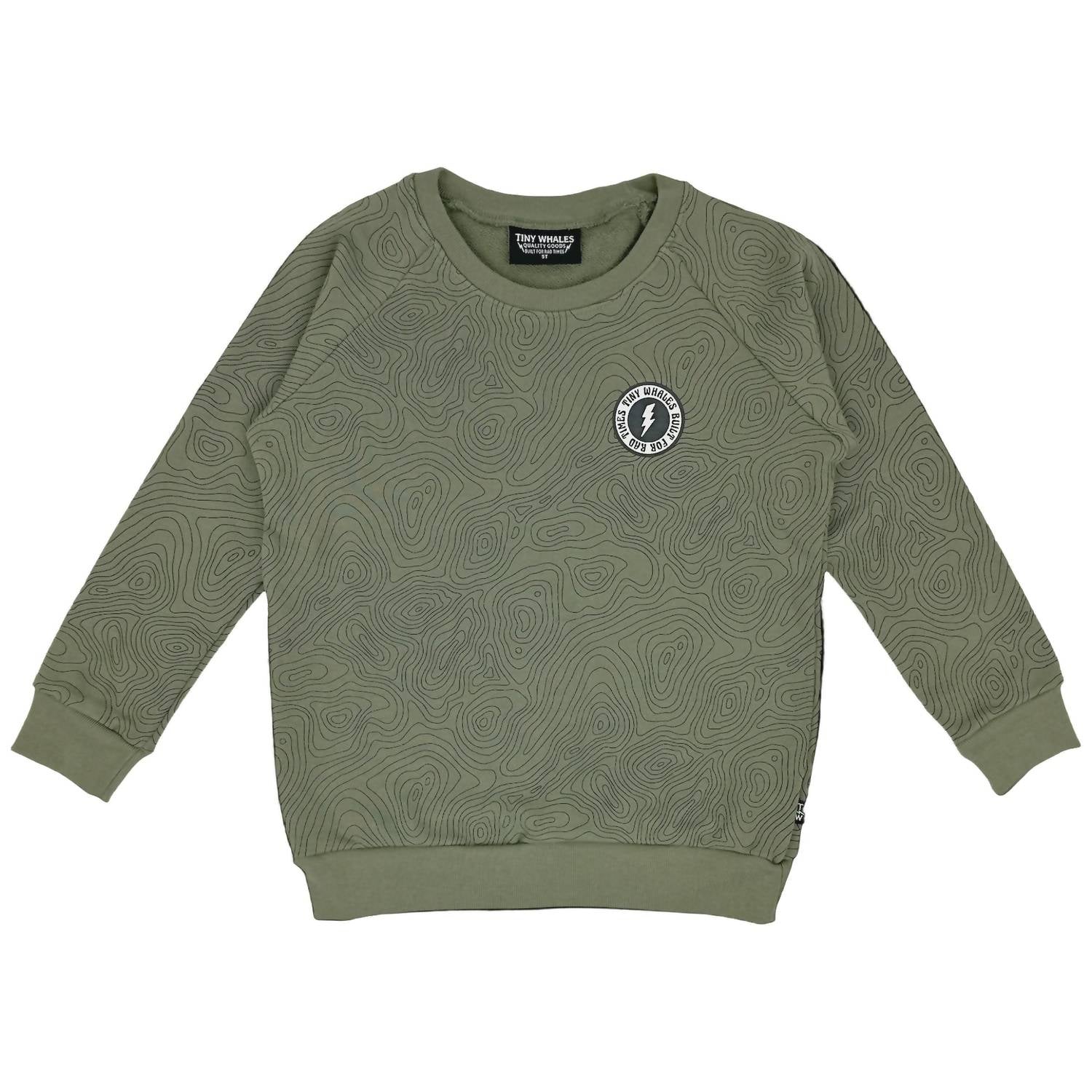 Tiny Whales - Traveler Raglan Sweatshirt