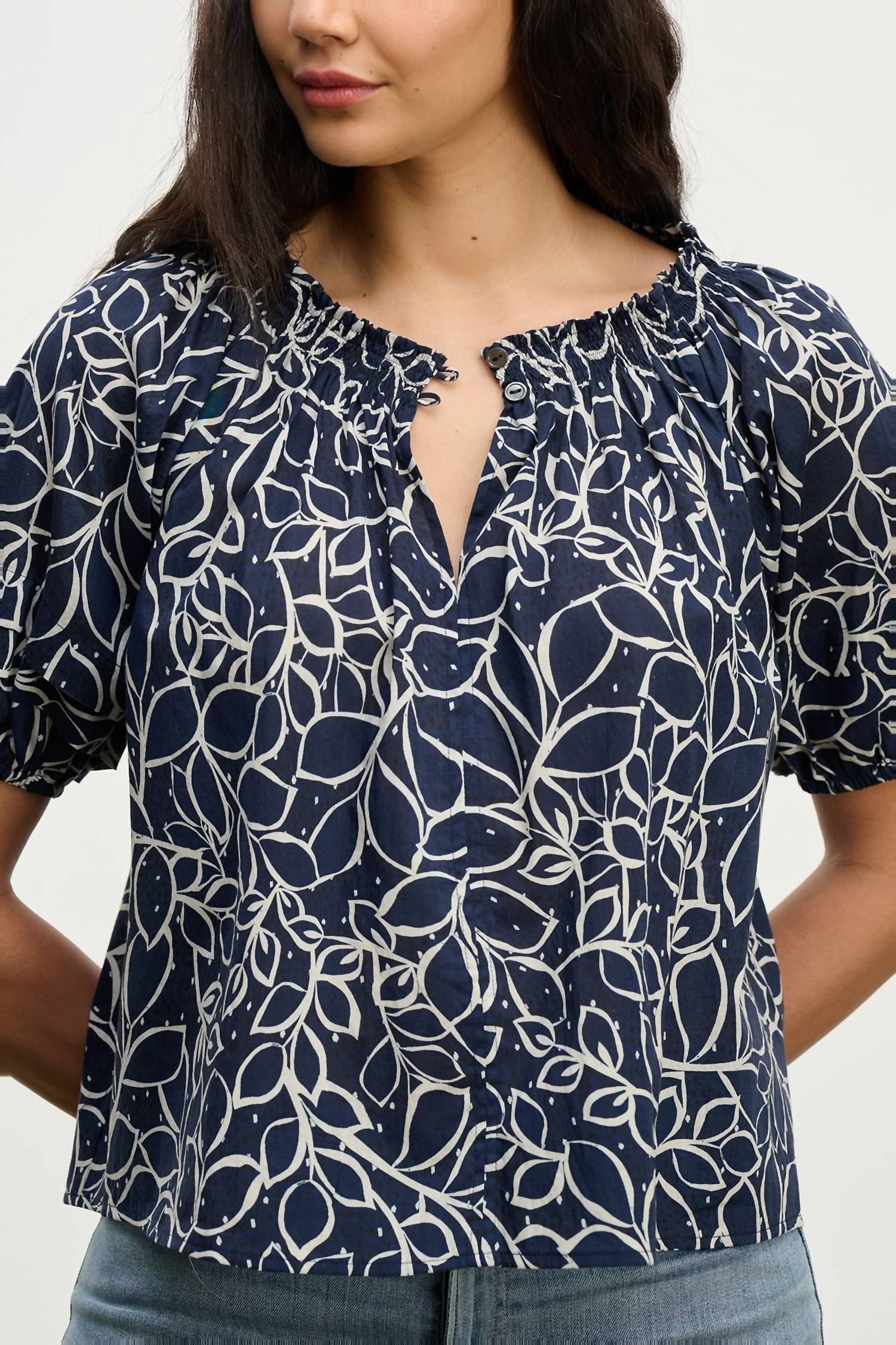 Velvet By Graham & Spencer - Thera V-neck Top - Plus
