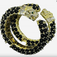 Garland Bags - Women's Leopard Hinged Bracelet