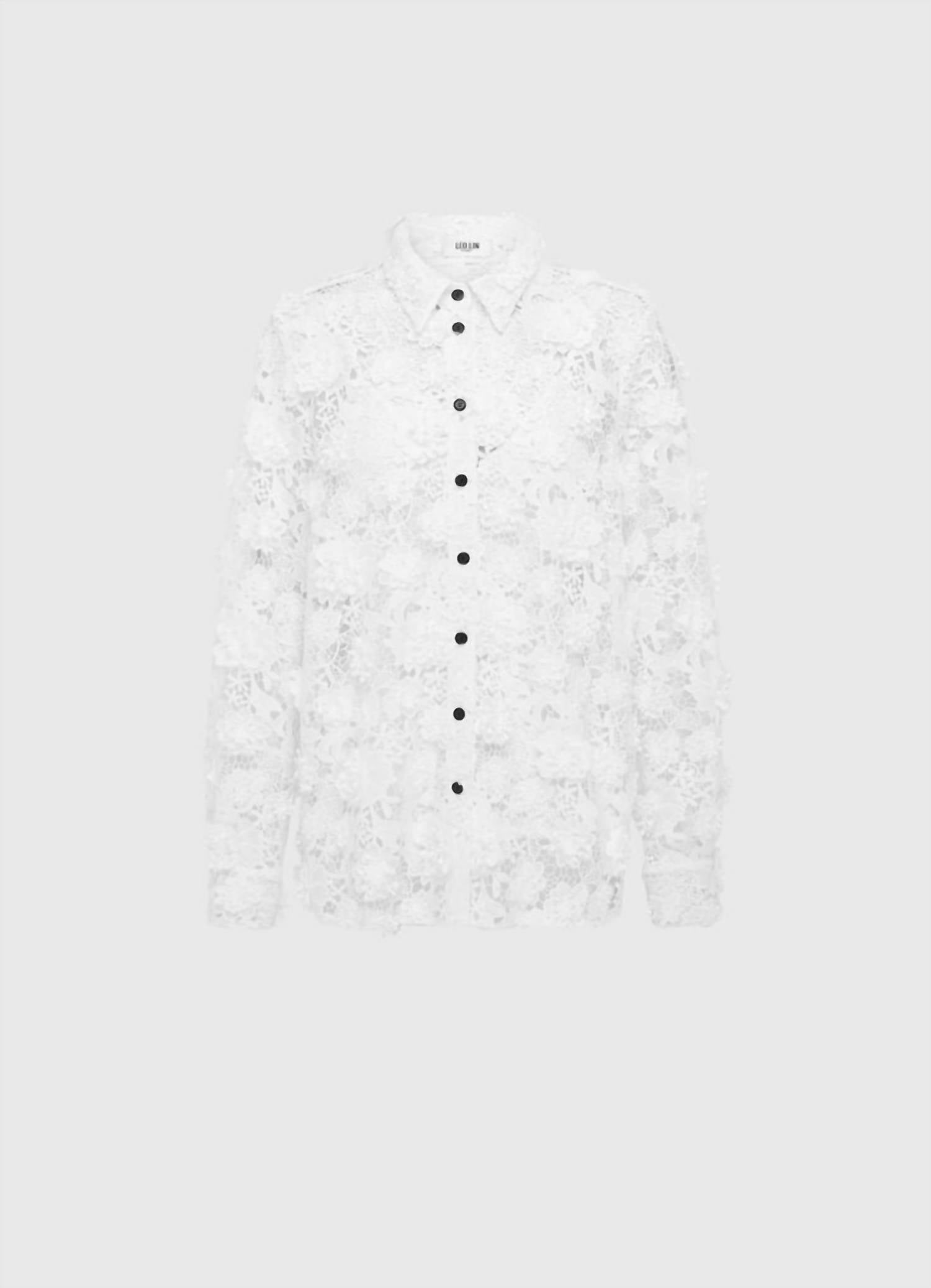 Leo Lin - Sabrina Lace Shirt