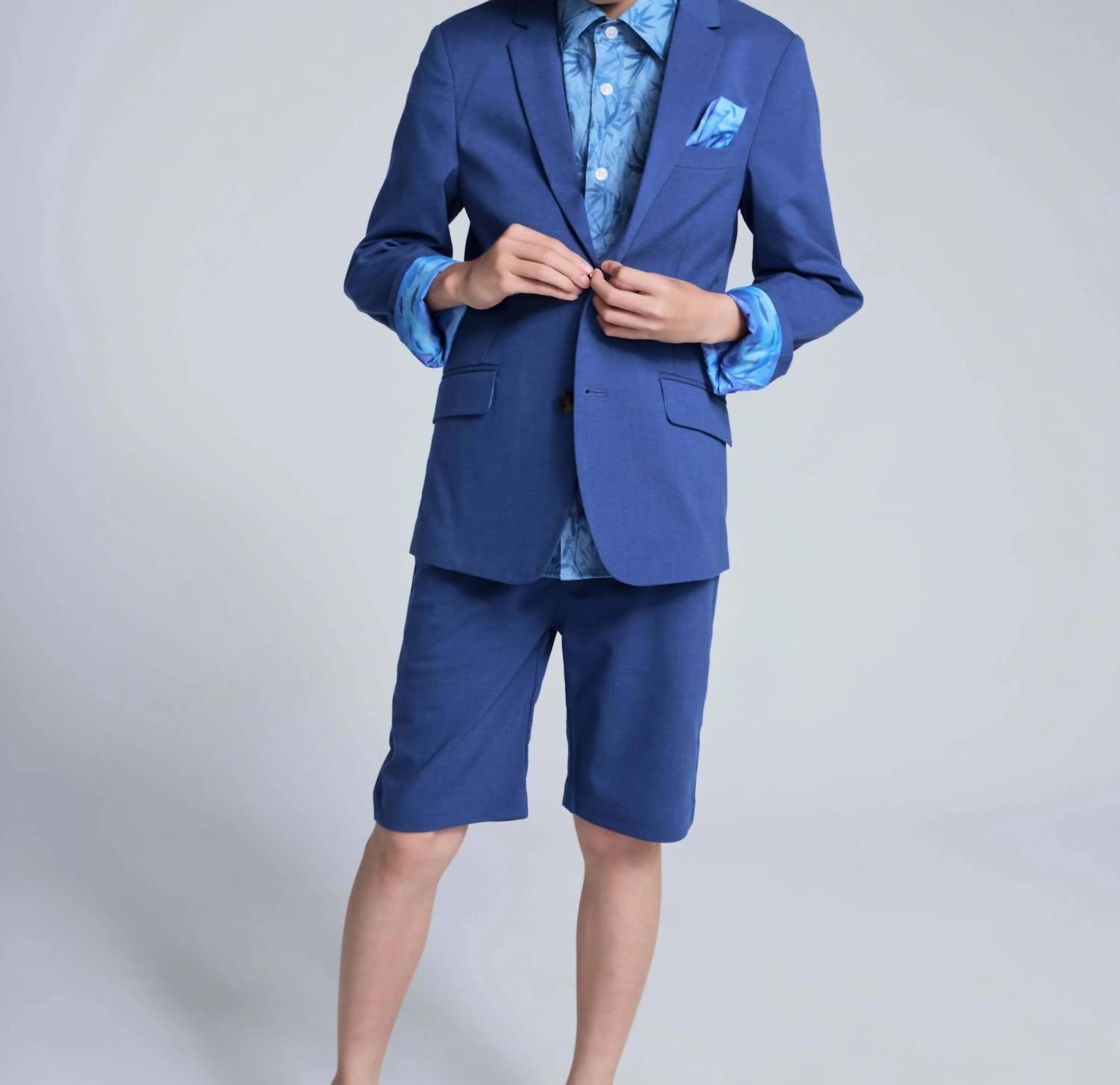 Appaman - Boy's Linen Canopy Sports Jacket