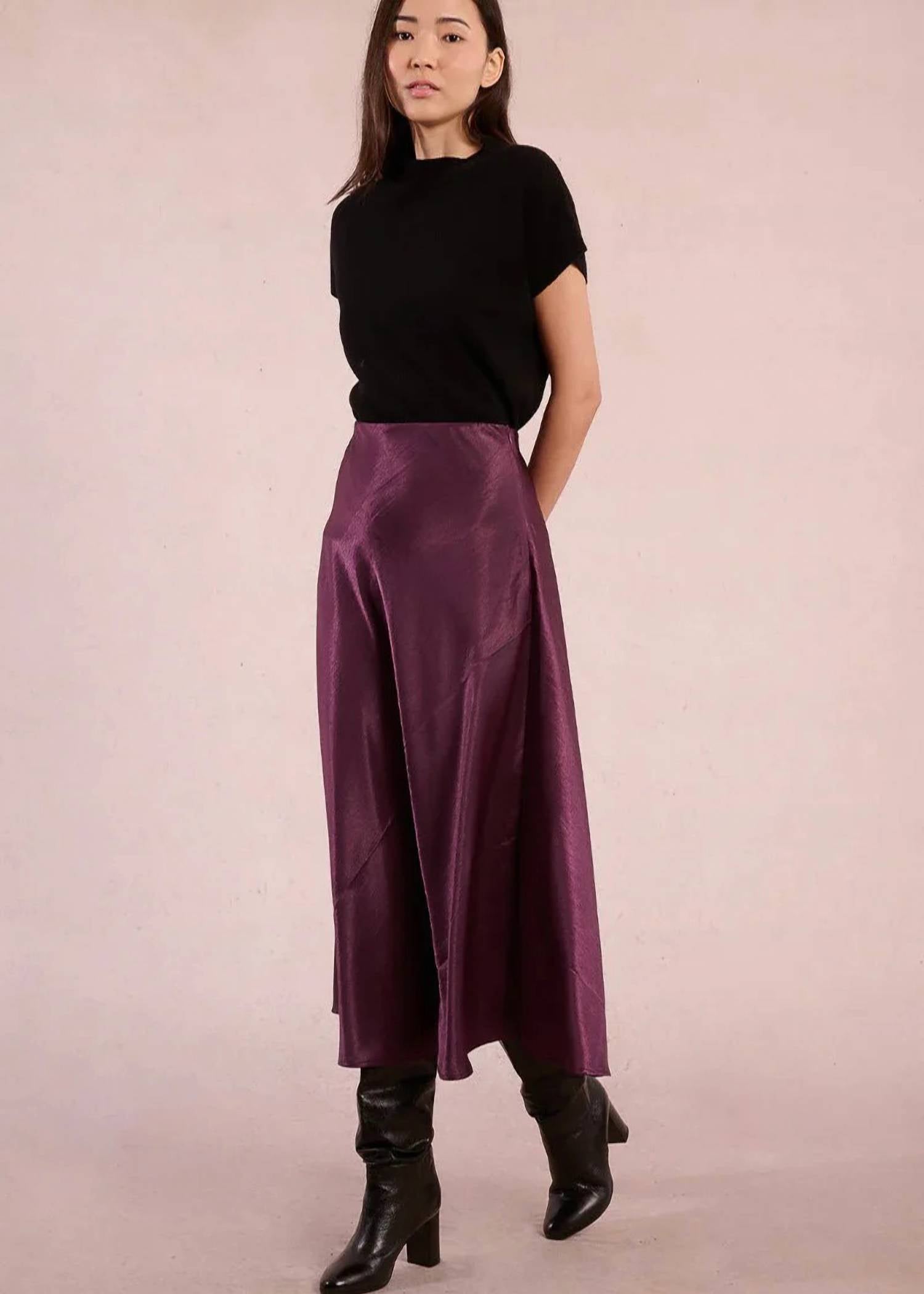 Molly Bracken - Silky Midi Skirt